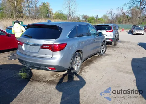 2016 Acura Mdx Acurawatch Plus Package из США, поврежденный, VIN 5FRYD4H20GB052436